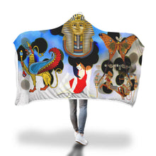 Egyptian Thomb Hooded Blanket