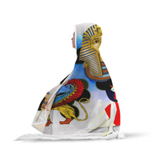 Egyptian Thomb Hooded Blanket