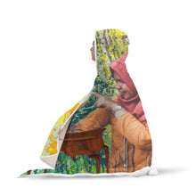 Sophisticated Owl Hooded Blanket