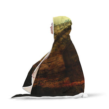 Dracula's Castle Hooded Blanket