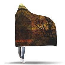 Dracula's Castle Hooded Blanket