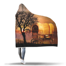 Country Roads Hooded Blanket