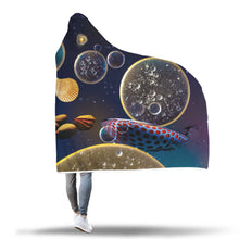Galactic Instinct Hooded Blanket