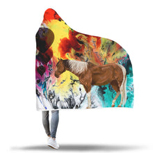 Noah's Balloon Hooded Blanket