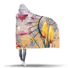 Dutch Time Hooded Blanket