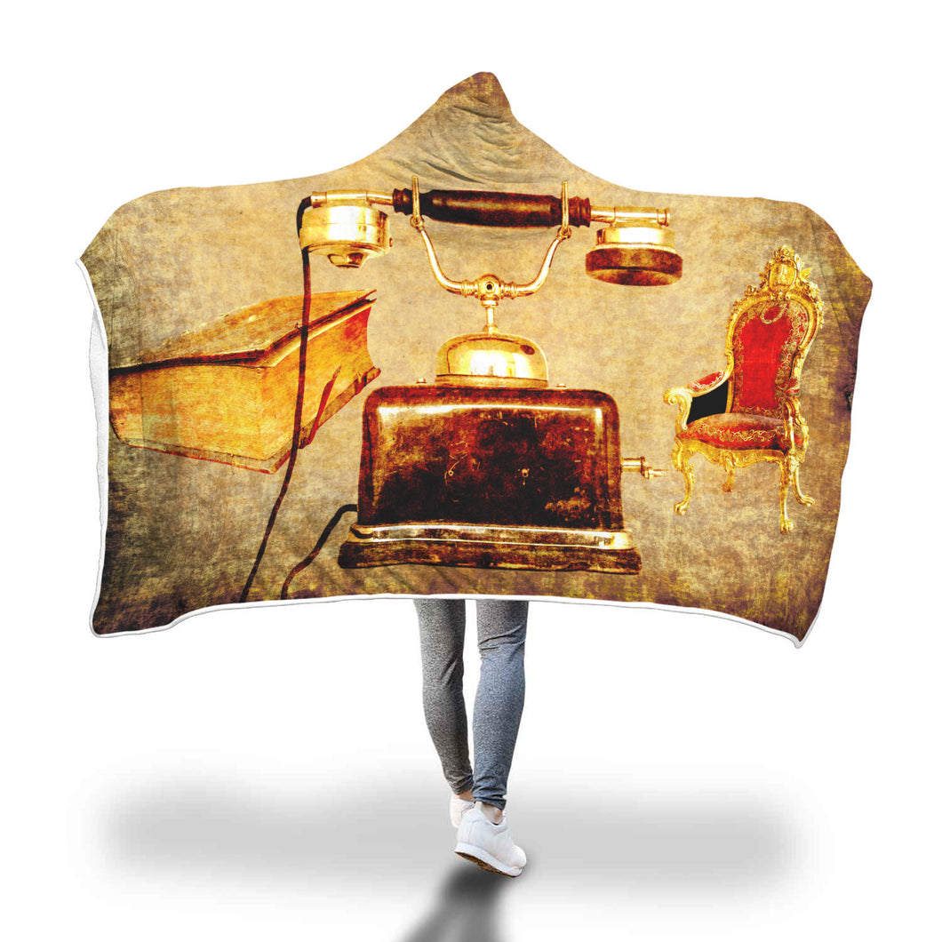 La Belle Epoque Hooded Blanket
