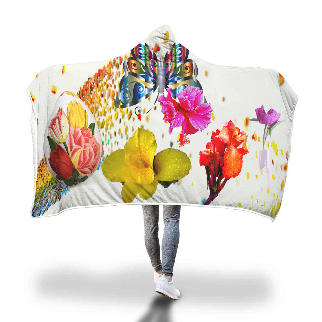 Color Is Life Hooded Blanket