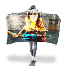 Winter Tale Girl Hooded Blanket
