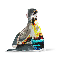 Winter Tale Girl Hooded Blanket