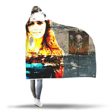 Winter Tale Girl Hooded Blanket