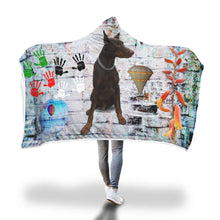 Wall Of Lies Hooded Blanket