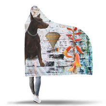Wall Of Lies Hooded Blanket