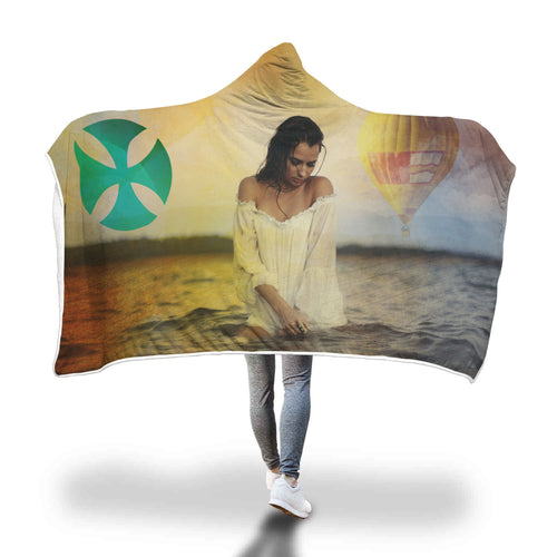 Time Travelers Hooded Blanket