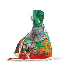 Medieval Circus Hooded Blanket