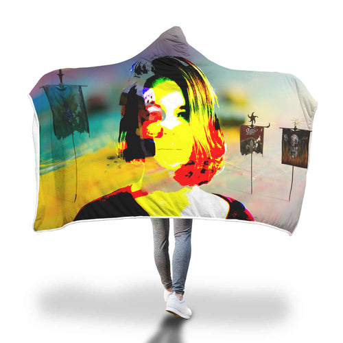 A Cyborg Epic Hooded Blanket