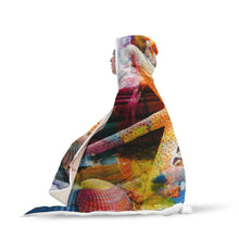 Beach Pleasures Hooded Blanket