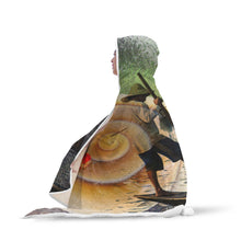 Busy Fisherman Hooded Blanket