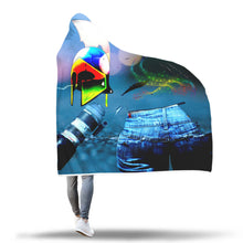 Combat Photograph Hooded Blanket