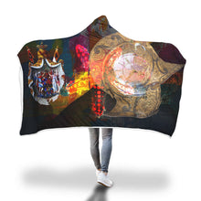 Hispanic Trilogy Hooded Blanket