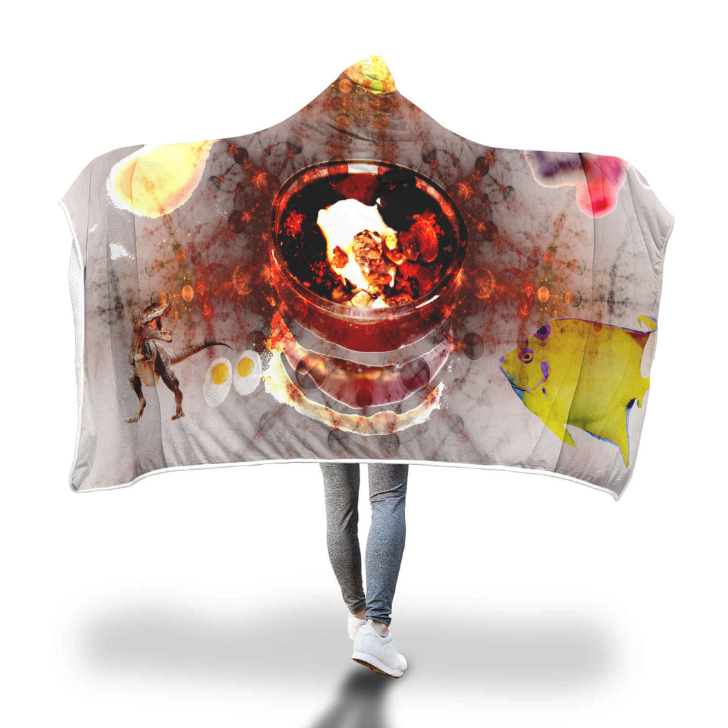 Primordial Soup Hooded Blanket