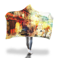 Ghost Town Hooded Blanket