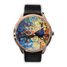 Peacock Wall Rose Gold Watch