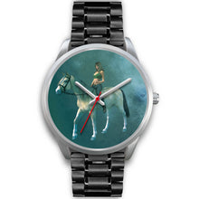 Equestrian Attitude Silver Watch