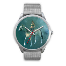 Equestrian Attitude Silver Watch