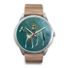 Equestrian Attitude Silver Watch