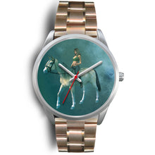Equestrian Attitude Silver Watch
