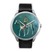 Equestrian Attitude Silver Watch