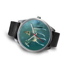 Equestrian Attitude Silver Watch