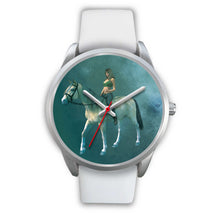 Equestrian Attitude Silver Watch
