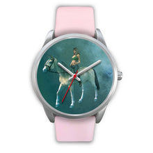 Equestrian Attitude Silver Watch