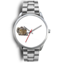 Leopard Intensity Silver Watch