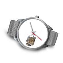 Leopard Intensity Silver Watch