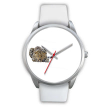 Leopard Intensity Silver Watch