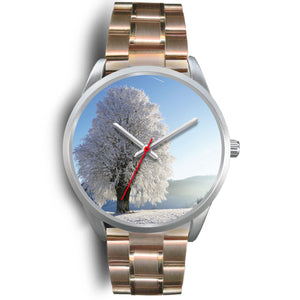 WinTree Silver Watch