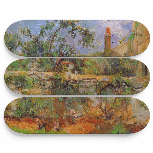Le Mur mitoyen Skateboard Wall Art