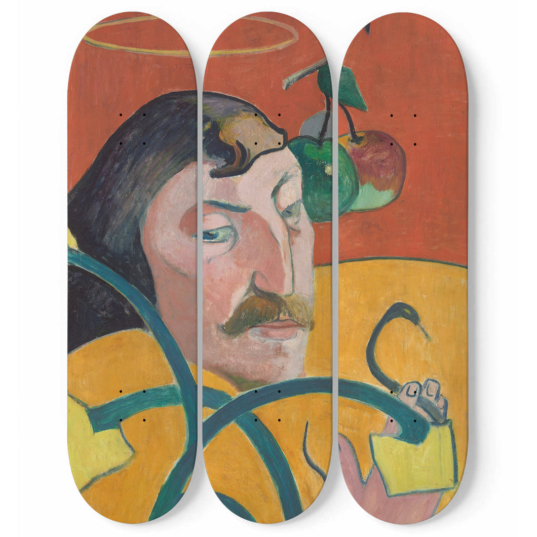 Autoportrait au nimbe Skateboard Wall Art