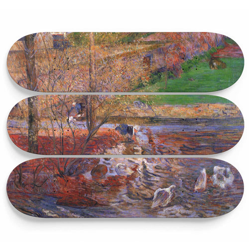 Jeux d'oies Skateboard Wall Art