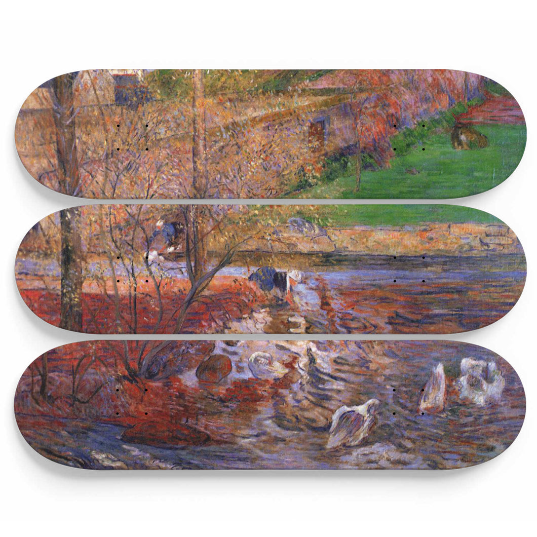 Jeux d'oies Skateboard Wall Art