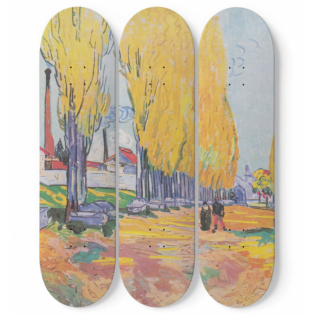 Les Alyscamps Skateboard Wall Art
