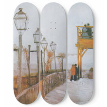 Montmartre bei der oberen Mühle Skateboard Wall Art