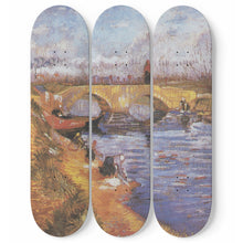 Pont de Gleize bei Arles Skateboard Wall Art