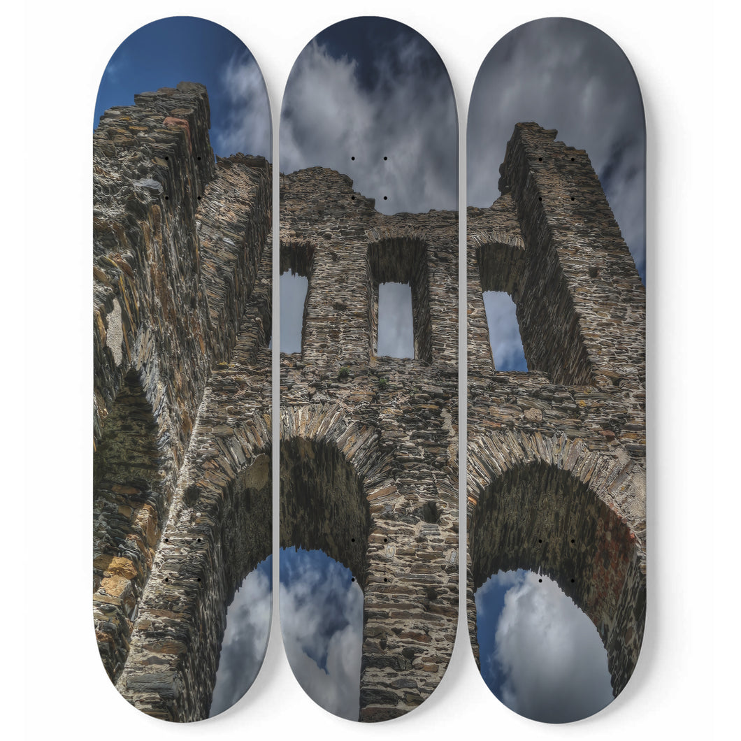 Ruin of Armageddon Skateboard Wall Art