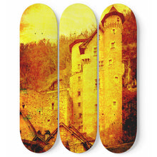Picture of an Old Mansion Skateboard Wall Art
