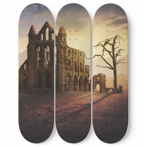Haunted Mansion Skateboard Wall Art