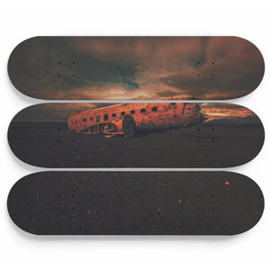 Spacecraft X Skateboard Wall Art