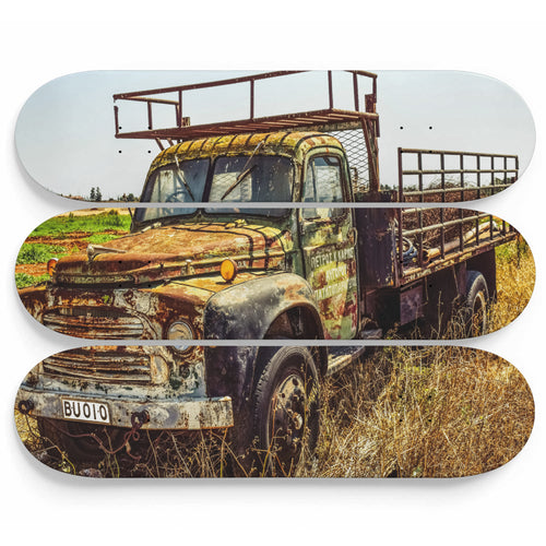 Truck Apache Skateboard Wall Art